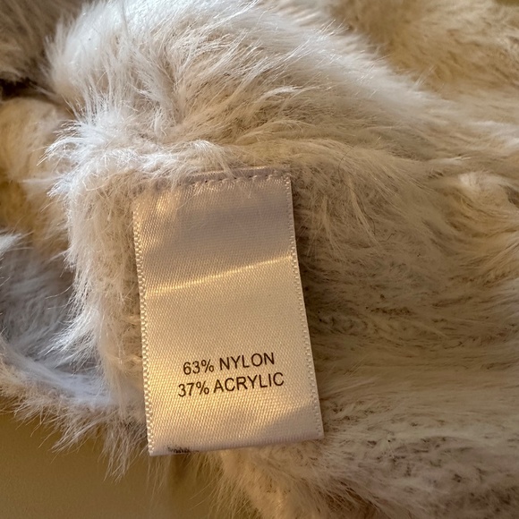 House of Harlow 1960 Fuzzy Pastel Blue Cropped Polo Sweater | Size Large - Picture 7 of 7